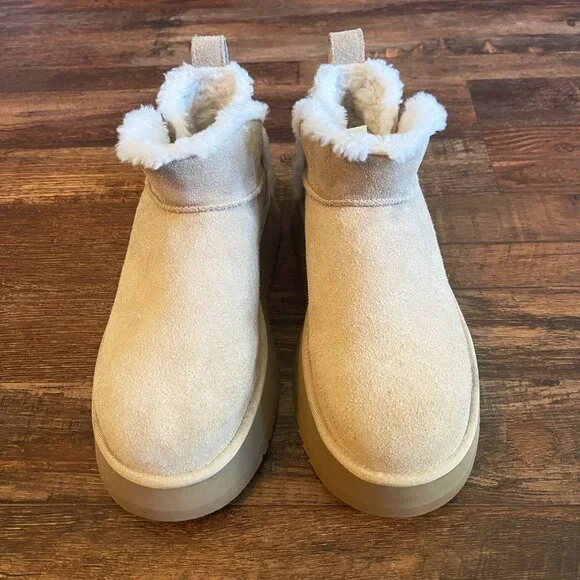 Koolaburra by UGG Women Koola Ultra Mini Platform Ankle Boot Size 9 - Picture 4 of 15